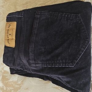 H&M Dark Blue Corduroy Women's Jeans